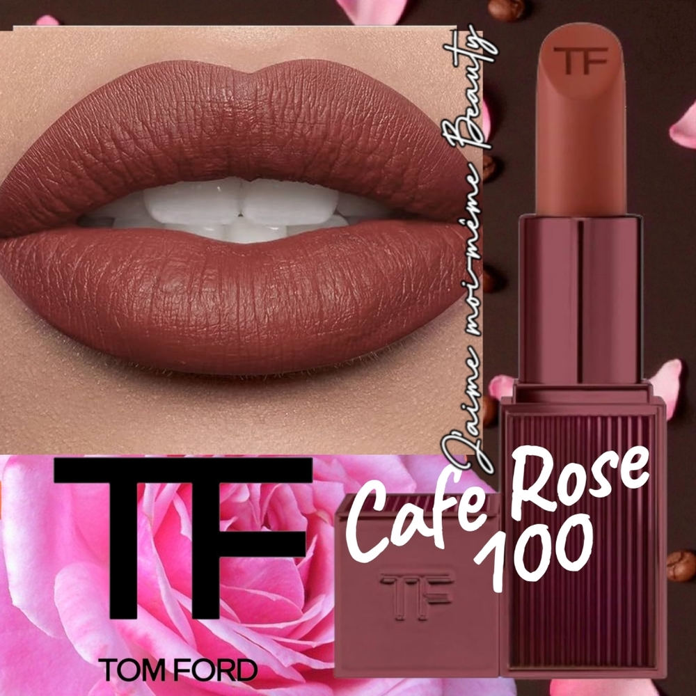 Tom Ford Cafe Rose 100 Lipstick (Matte Nude Brown)